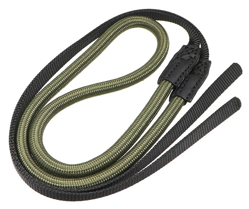 HITHUT Quick Release Camera Neck Strap Shoulder Strap Belt for Mirrorless Digital Cameras Climbing Rope with Quick Release QD Loops Connector with O-Ring Adjustable Length 30-53inch Green - Image 4